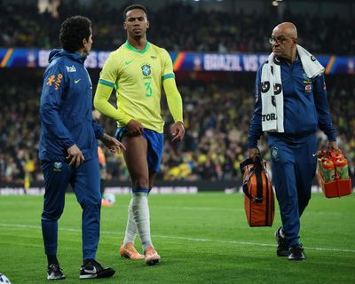 Thigh injury could rule out Arsenal’s Gabriel Magalhães for at least a month