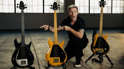 “I looked at the bass, Billie looked at me, and I picked it up. I thought, ‘Did I just become a bass player?’” Green Day’s Mike Dirnt looks back on his early bass days – as Epiphone launches signature version of his cult classic Grabber G-3