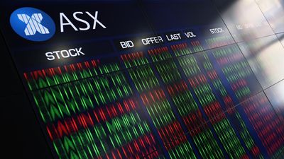 Aussie shares edge lower ahead of US data return