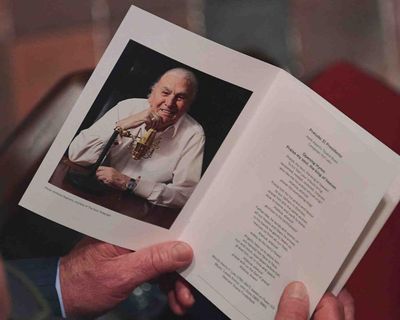 Valvoline, bourbon and a touching tribute from Russell Crowe: radio star John Laws farewelled at state funeral