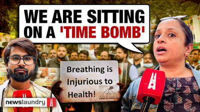 Delhi protests against pollution: ‘We have come to beg the govt for clean air’