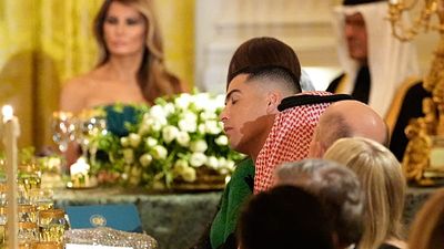 Cristiano Ronaldo attends White House dinner hosted by Trump and Saudi Crown Prince