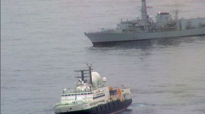 RAF pilots targeted with lasers by Russian spy ship off British waters in Putin's 'grey warfare'