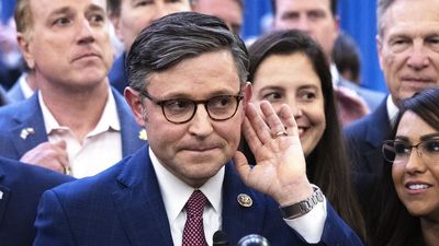 ‘We both have concerns’: Mike Johnson says Trump may block Epstein files release after all in latest flip-flop