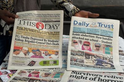 Nigeria's president promises to intensify efforts to rescue 24 abducted schoolgirls