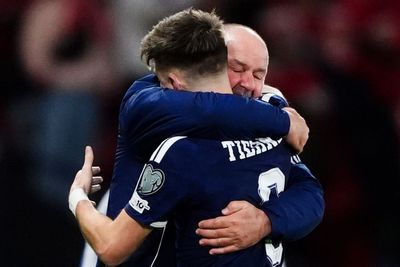 Kieran Tierney revels in ‘very special’ night after firing Scotland to the World Cup