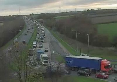 A12 closure LIVE: Crash shuts major road linking London and Essex with closure expected through evening