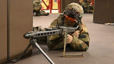 Berlin's underground becomes a war zone in high-intensity military drill