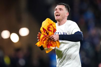 Andy Robertson relieved and honoured to lead Scotland to World Cup