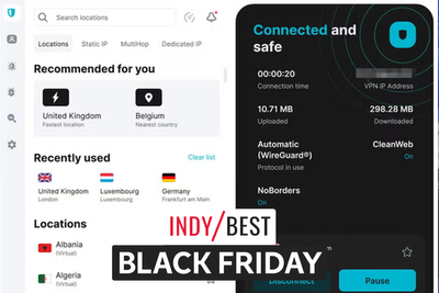 Surfshark VPN has plummeted in price for Black Friday 2025