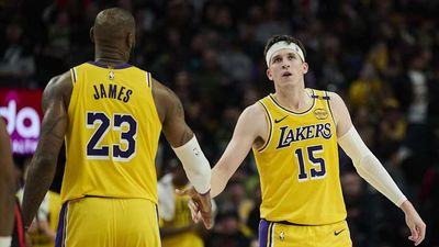 Austin Reaves Had Funny Line About LeBron James After Making Season Debut for Lakers