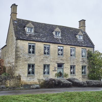 A Jacobean farmhouse wrapped in Georgian charm – inside a Cotswolds home made magical for Christmas
