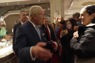 Tourist bumps into King Charles at Fortnum and Mason during two-day trip to UK
