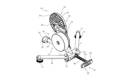 Wahoo files patent for new smart trainer with… a secret drawer?