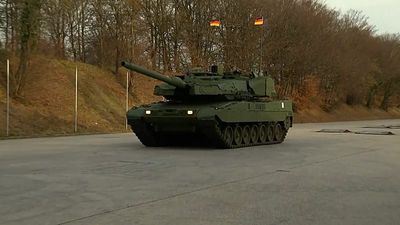 Germany presented its newly developed Leopard 2A8 tank