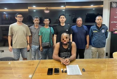 Nigerian caught selling cocaine outside Patong Hospital