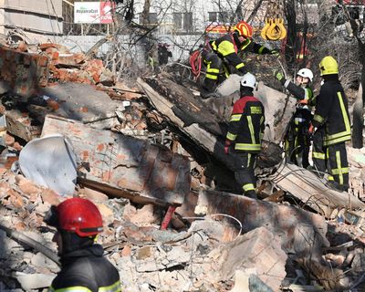 Ukraine war briefing: Rescuers comb through rubble after Russian attack kills at least 26