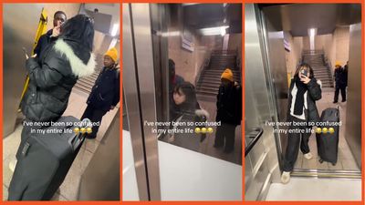 ‘I’ve never been so confused’: Man has bizarre encounter with woman who traps him in an elevator and accuses him of following her