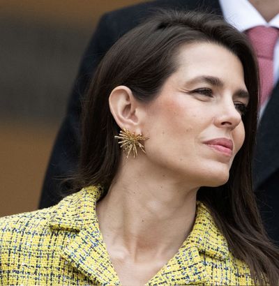 Grace Kelly’s Granddaughter Has a ‘Clueless’ Moment in Yellow Plaid Skirt Suit