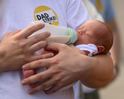 Wanna hear the one about the low-paid dad who took paternity leave?