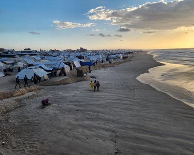 Shelter and food in desperately short supply as Gaza braces for harsh winter