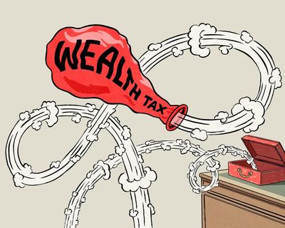 What does the left want? A wealth tax. What will that accomplish? Very little