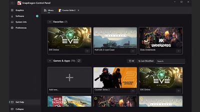Qualcomm’s Snapdragon Control Panel is live — unlocking Fortnite and more game optimizations on Windows on ARM