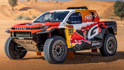 Toyota Gives the New Hilux a Rally Makeover for 2026 Dakar