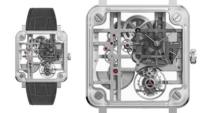 This sensational new Bell & Ross tourbillon puts time in the back seat