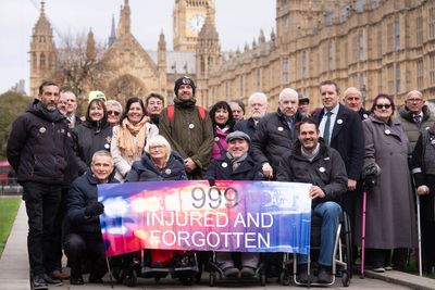 ‘We feel discarded’, say injured ex-police officers in call for recognition
