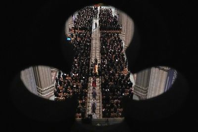 Dick Cheney's funeral, in photos