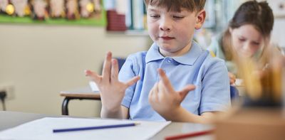 A new study shows little kids who count on their fingers do better at maths