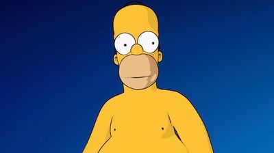 I spent years on a journalism degree to tell you Homer's nipples have leaked in Fortnite