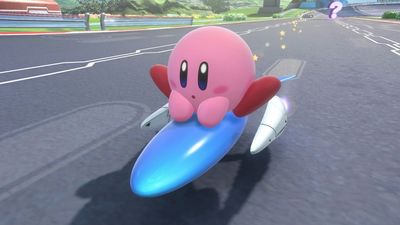 Masahiro Sakurai maybe gave Kirby Air Riders players too much power as there already multiple scantily clad versions of Chef Kawasaki flooding the vehicle market