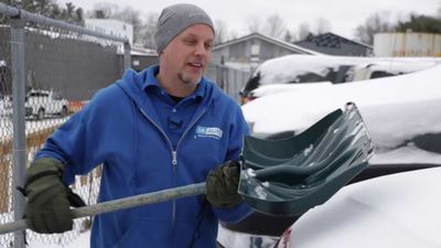 ‘Spray extra on the tires’: Man shares his clever winter driving hack. But the product he’s using could send him sliding off the road