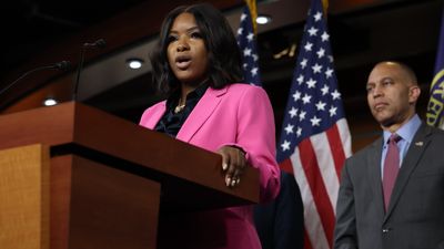 Kristi Noem’s corruption is showing, y’all — Jasmine Crockett just exposed her for funneling tax dollars to campaign cronies