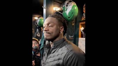 A.J. Brown Shuts Down Question About Jalen Hurts Amid Eagles’ Rumored Drama