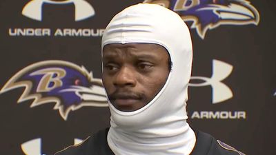 Lamar Jackson Has Hilarious Reaction to Finding Out How Many Times He’s Been Sacked