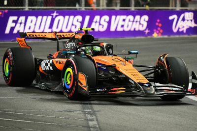F1 Las Vegas GP: Norris tops red flag-interrupted second practice