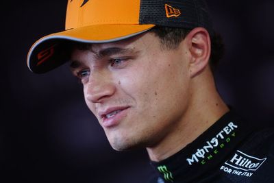 Lando Norris fastest in Vegas as practice suspended due to loose manhole cover