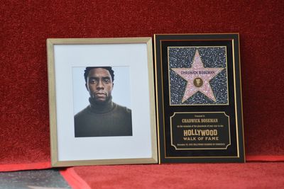 Chadwick Boseman honoured with posthumous Hollywood star in emotional ceremony