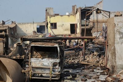 Pakistan factory explosion leaves at least 18 workers dead