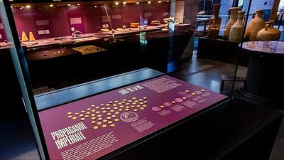 Robbers overpower guard and steal dozens of ancient gold coins from Swiss museum