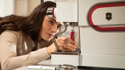 Calling all baristas! Victorinox just made a Swiss Army Knife for your coffee machine