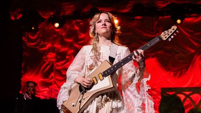 “It’s got one bit where I’m tapping on the frets. I got that idea from Eddie Van Halen”: The Last Dinner Party’s Emily Roberts reveals how she took a page from Van Halen’s book to craft the band's most popular track