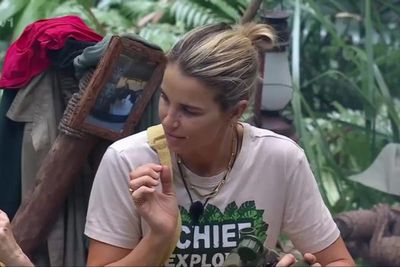 Model Vogue Williams complains she feels ugly to shocked I’m A Celebrity campmates in candid botox chat