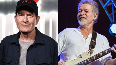 Charlie Sheen remembers his “private concert” from Eddie Van Halen on the set of Two And A Half Men: “They did five takes of it, and I was like, ‘Are you sure we don’t need a sixth?’”