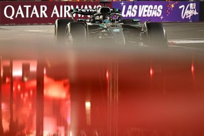 F1 Las Vegas GP: George Russell heads FP3 as both McLaren drivers hit trouble