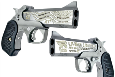 Fox News station runs ads for handguns featuring Donald Trump’s likeness