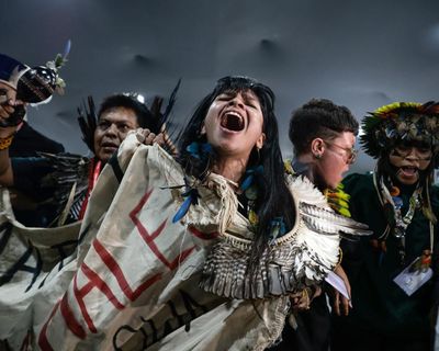 Fury, confusion and gratitude as climate deal reached in Belém – as it happened